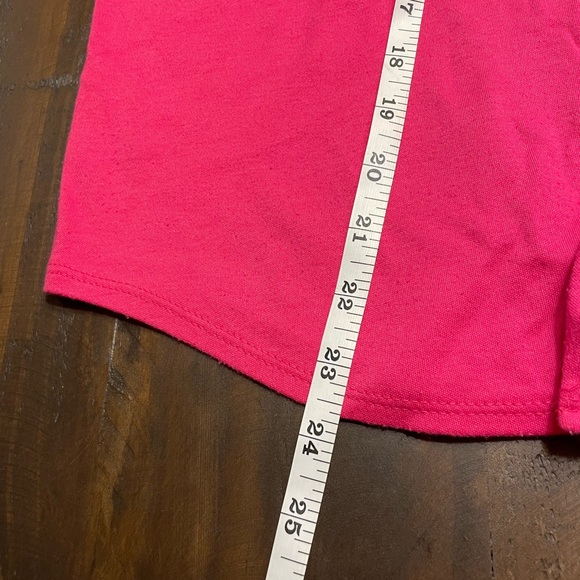 Vintage FR Sport Hot Pink Blouse with Accent Buttons - Picture 5 of 7